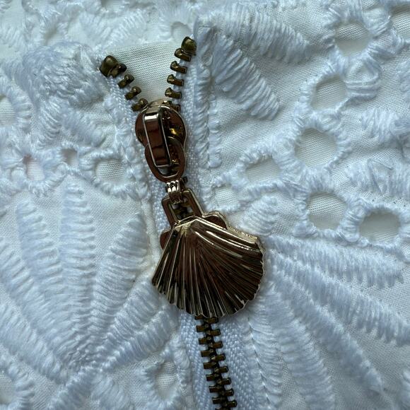 Lilly Pulitzer Shell Skort Size 2 Small Coastal Boho Preppy Cotton Mini - Picture 9 of 10